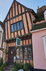 The Crooked House, Munnings Tea room in Lavenham