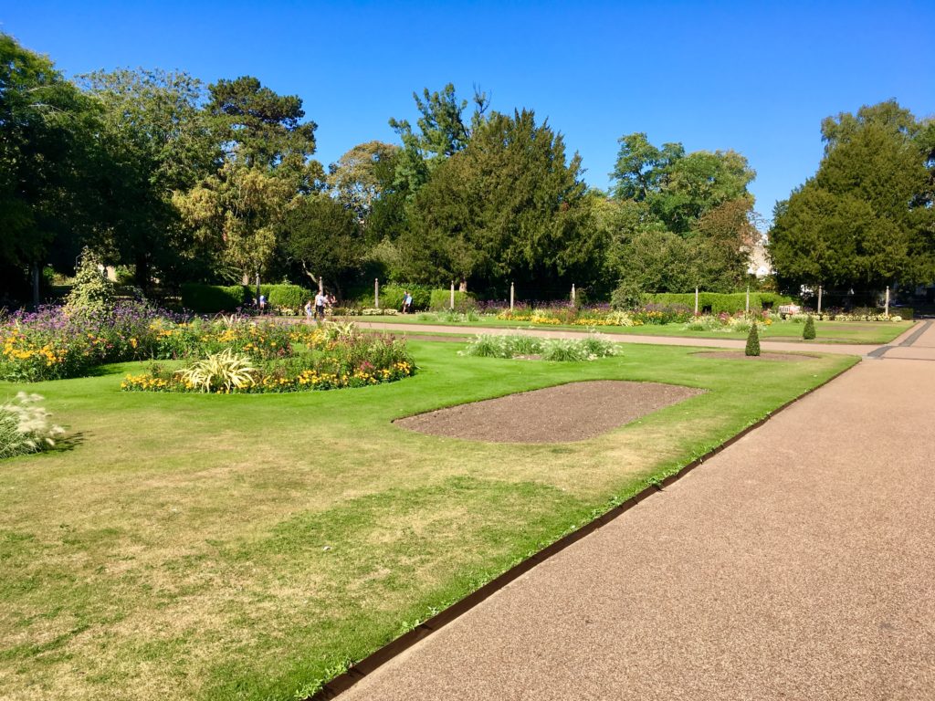 Bury St Edmunds Abbey Gardens Where Do We?
